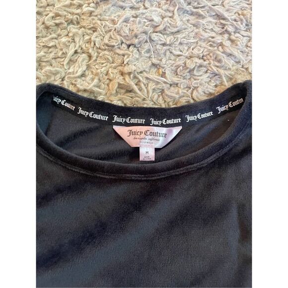 Juicy‎ couture velour furry cropped y2k tank size medium - Picture 5 of 5